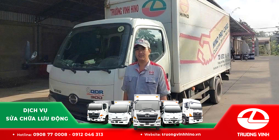 Dịch Vụ Sửa Chữa Lưu Động Hino Chuyên Nghiệp | Trường Vinh Hino