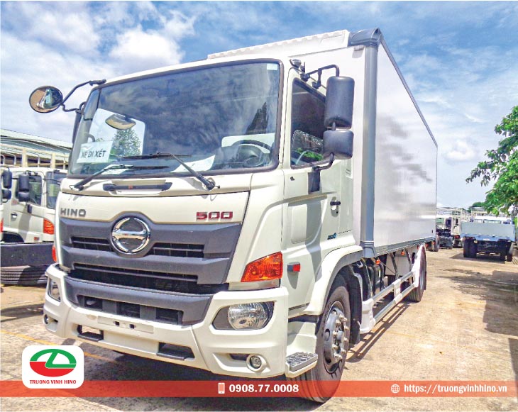 Giới thiệu xe tải Hino 8 tấn thùng bảo ôn FG8JPA - TV118